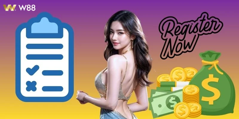 Ảnh người chơi trải nghiệm dịch vụ đăng ký và nhận thưởng mới