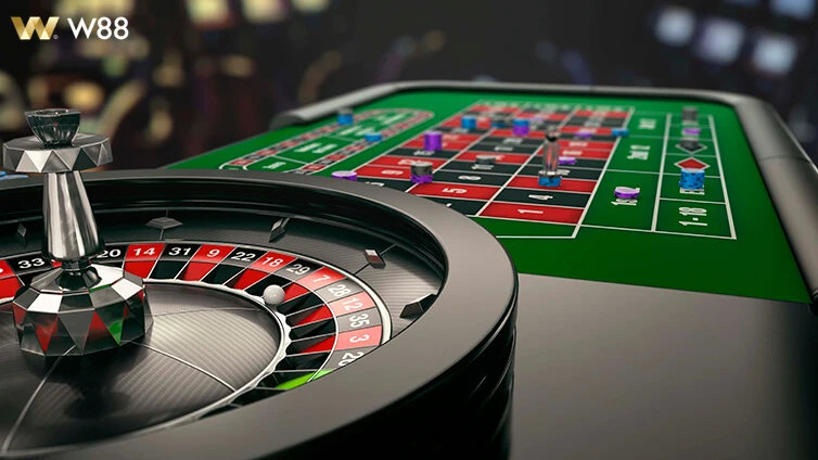 Người chơi tham gia trải nghiệm bàn chơi Baccarat Casino W88 hiện đại.